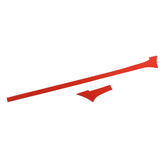 Car Center Console Dashboard Panel Trim Sticker Fit for Toyota Hilux 2015-2021 Real Soft Carbon Fiber Decoration Auto Interior Accessories 2PCS (Black Carbon Fiber)